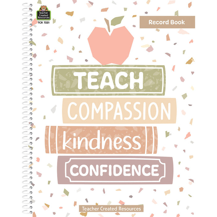 Teacher Created Resources TCR7231 Terrazzo Tones Record Book