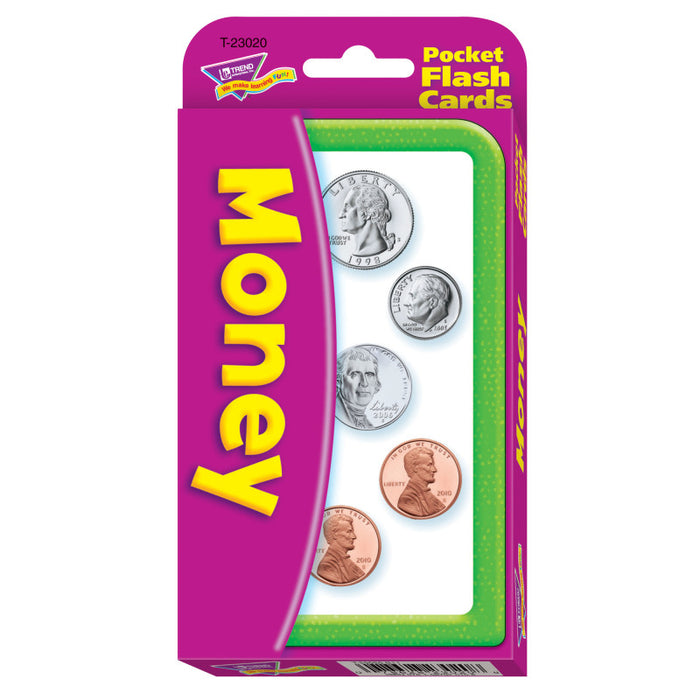 TREND T-23020 Money Pocket Flash Cards
