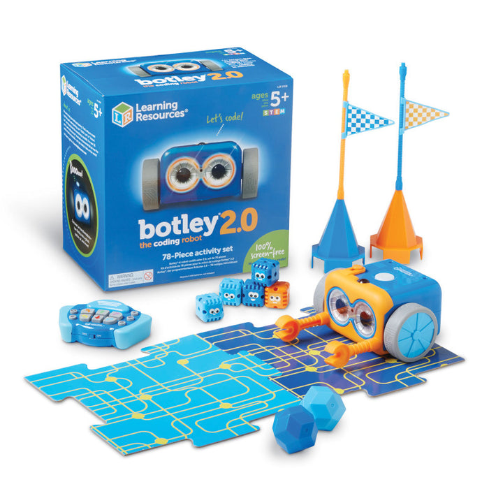 Learning Resources LER2938 Botley 2.0 the Coding Robot Activity Set