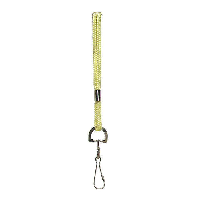 SICURIX BAUM68907 Standard Lanyard Hook Rope Style, Yellow