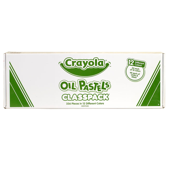 Crayola BIN524629 Oil Pastels Classpack, Pack of 336