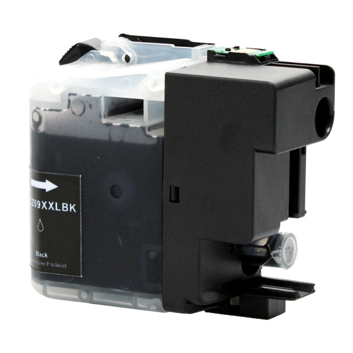 Brother Compatible  LC209BK Extra High Yield Black InkJet Cartridge
