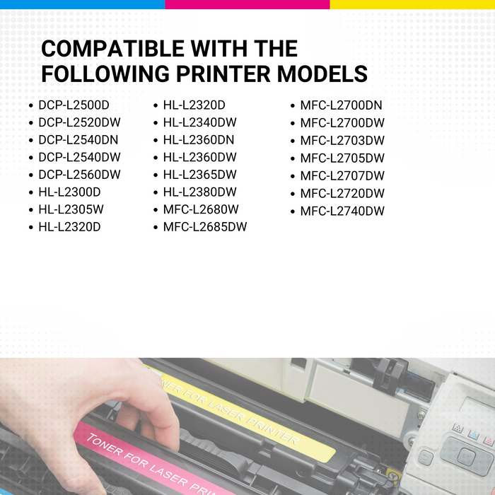 Brother TN660 High Yield Black Toner
