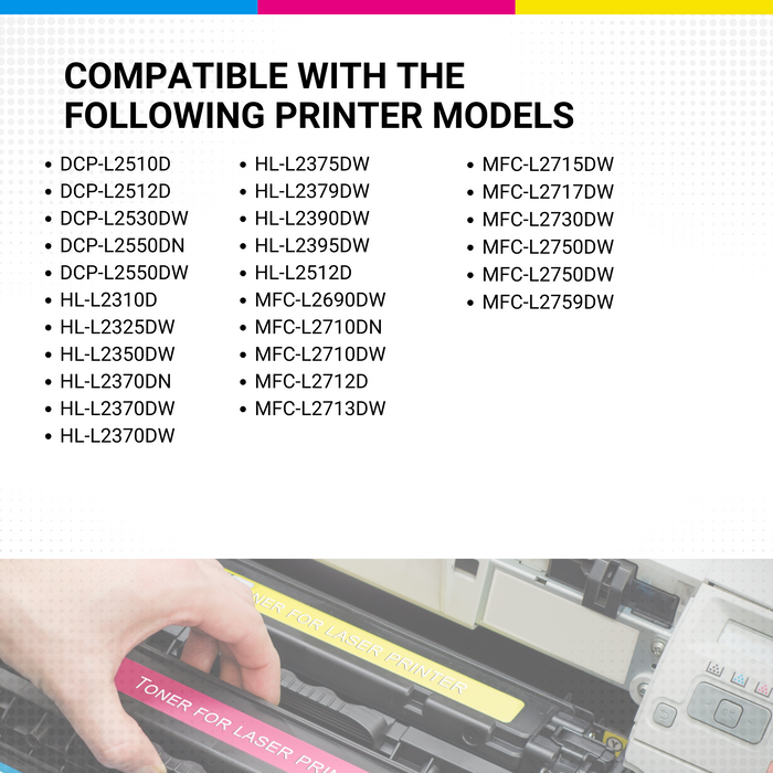Brother TN760 High Yield Black Toner