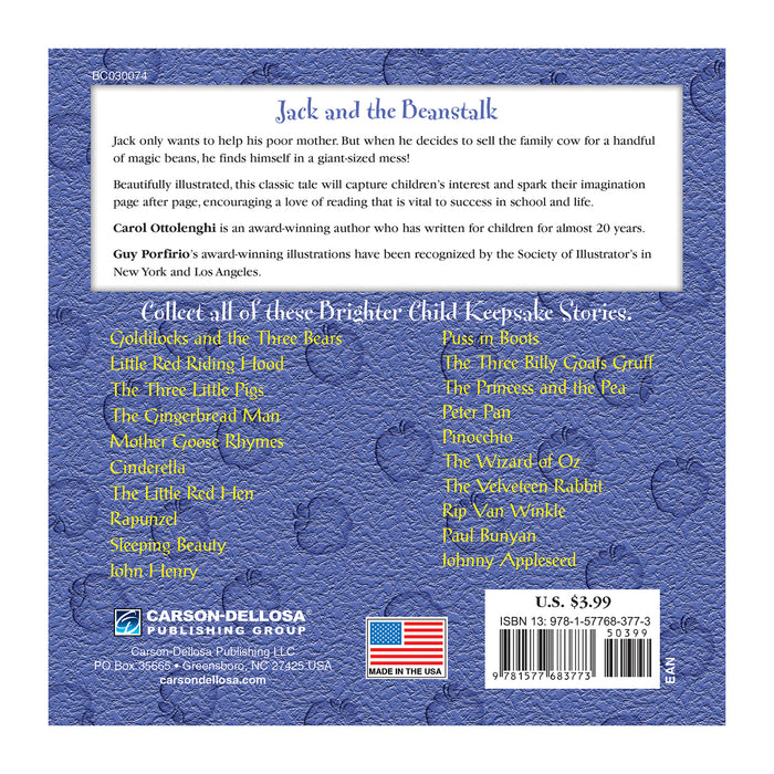 Brighter Child CD-1577683773 Jack and the Beanstalk