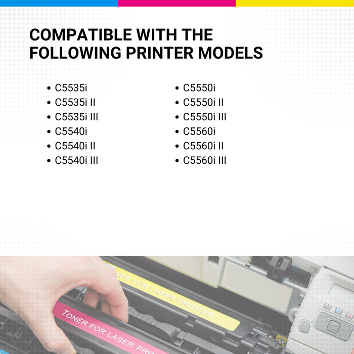 Cartridge World Compatible GPR55 High Yield Magenta Toner