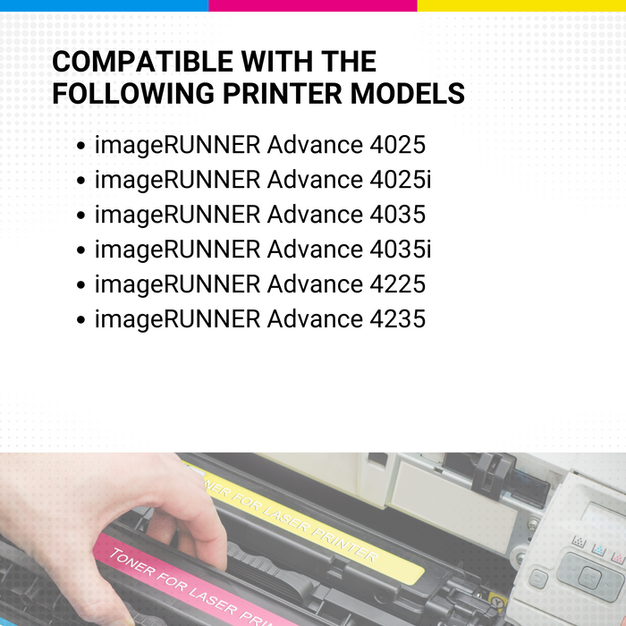 Cartridge World Compatible GPR43 Black Toner