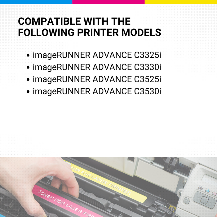 Cartridge World Compatible GPR53 Black Toner