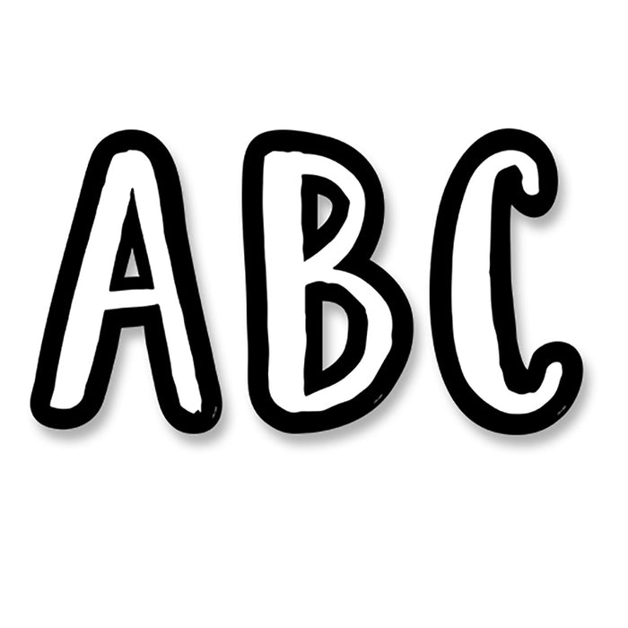 Creative Teaching Press CTP10199 Café 7 Inch Designer Letters, 114 Pieces