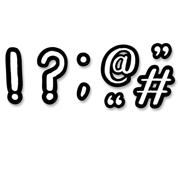 Creative Teaching Press CTP10199 Café 7 Inch Designer Letters, 114 Pieces