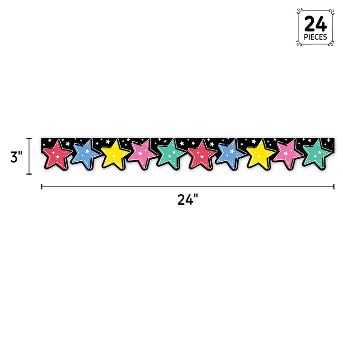 Creative Teaching Press CTP10981 Star Bright EZ Border, 48 Feet