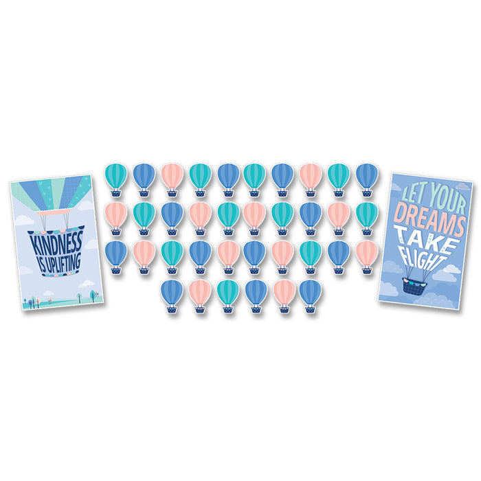 Creative Teaching Press CTP8596 Calm & Cool Soaring High Bulletin Board Set, 57 Pieces