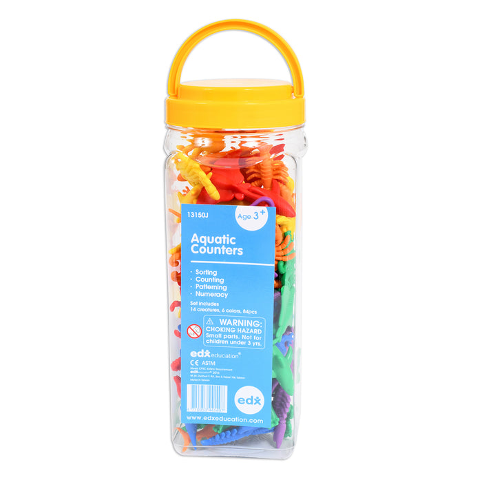 edxeducation CTU13150 Aquatic Counters - Set of 84