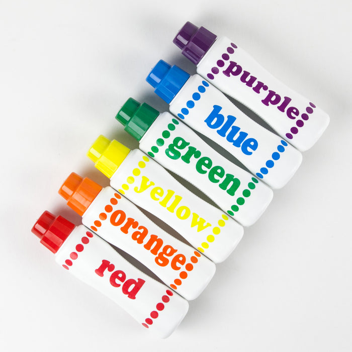 Do-A-Dot Art! DAD101 Washable Rainbow Dot Markers, 6 Colors