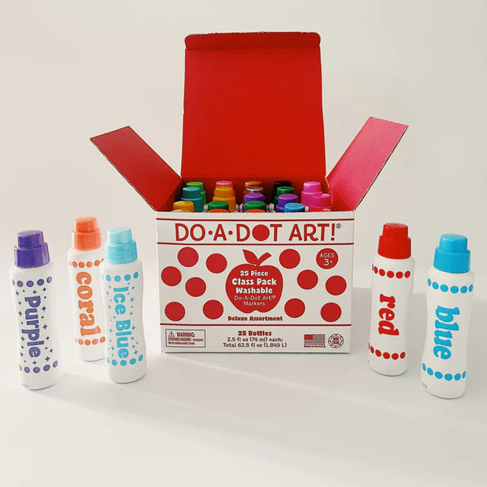 Do-A-Dot Art! DAD1025 Dot Markers 25-Count Classpack