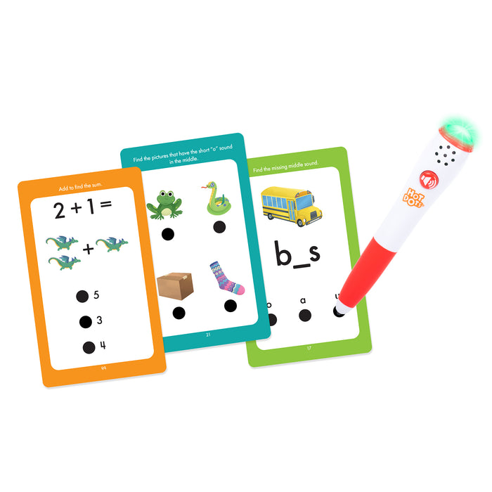 Educational Insights EI-2365 Hot Dots Kindergarten Prep Set