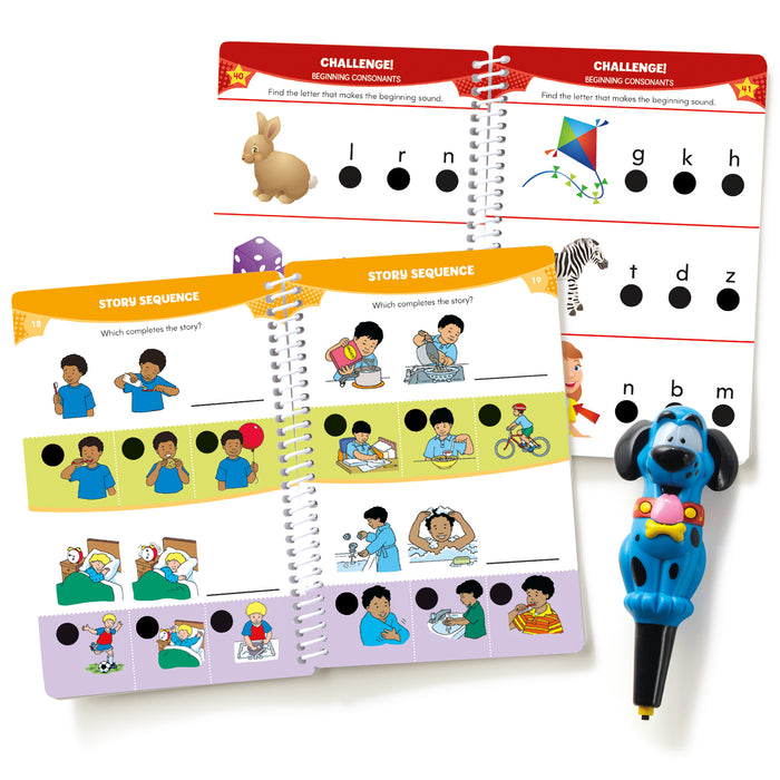 Educational Insights EI-2390 Hot Dots Jr. Let's Master Pre-K Reading