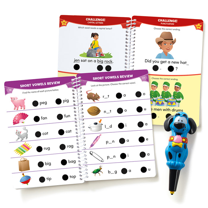 Educational Insights EI-2391 Hot Dots Jr. Let's Master Kindergarten Reading