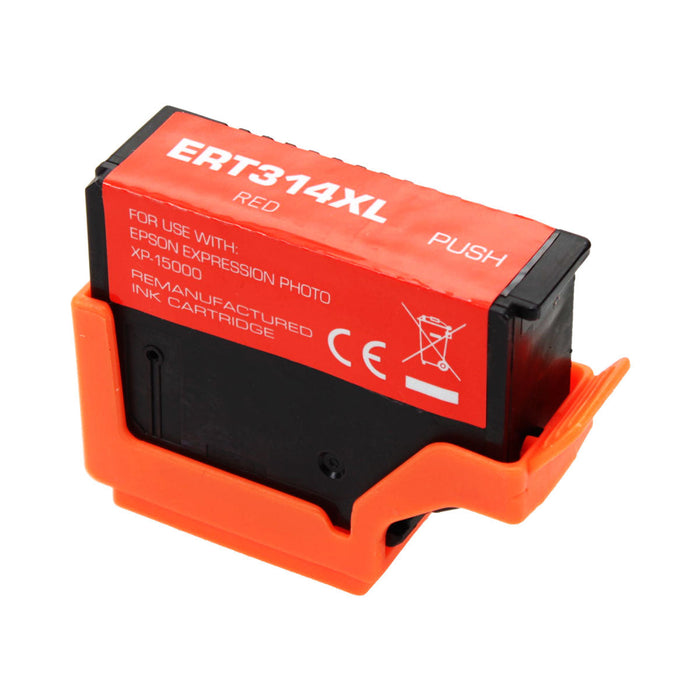 Epson T314XL T314XL820 Remanufactured High Yield Red Ink Cartridge