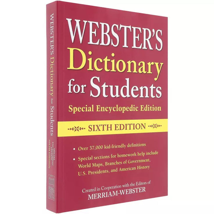 Federal Street Press FSP9781596951839 Webster's For Students Dictionary/Thesaurus Shrink-Wrapped Set