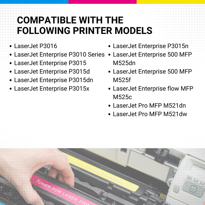 HP 55X High Yield Black Toner