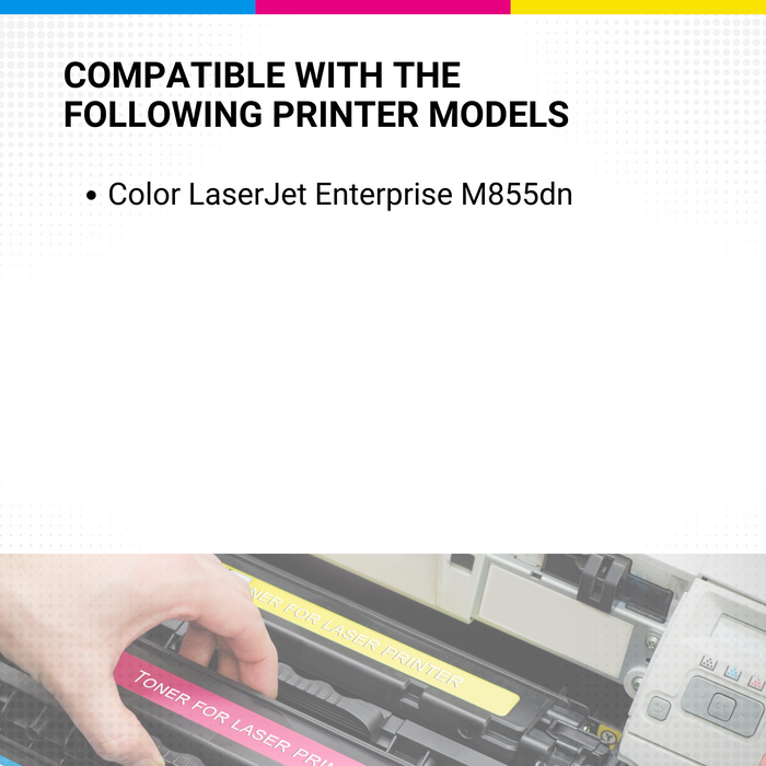 HP Color Laserjet M855dn828a Black Drum