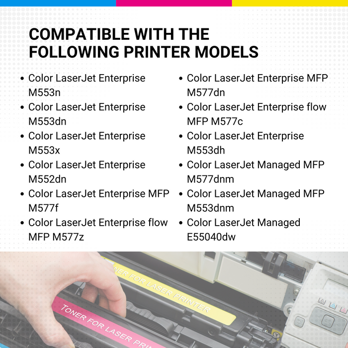 HP CF360A 508X High Yield Black Toner