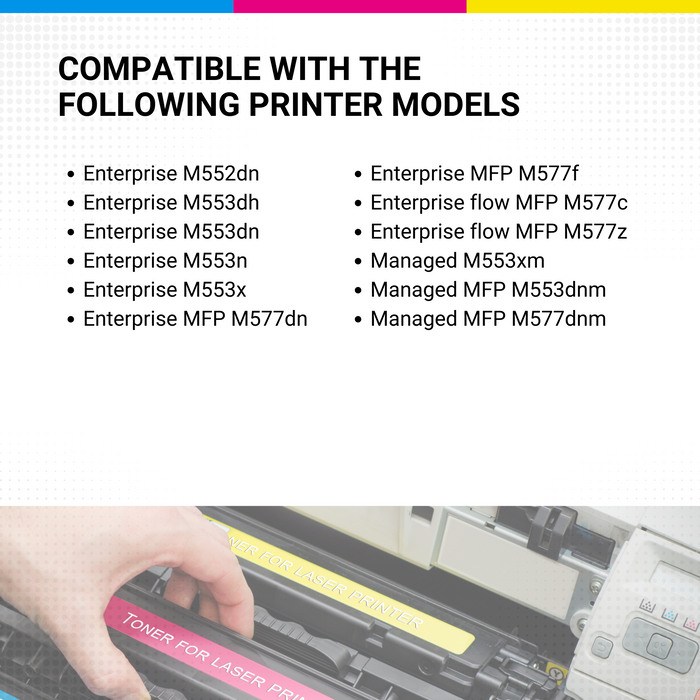 Cartridge World Compatible 508X High Yield Yellow Toner