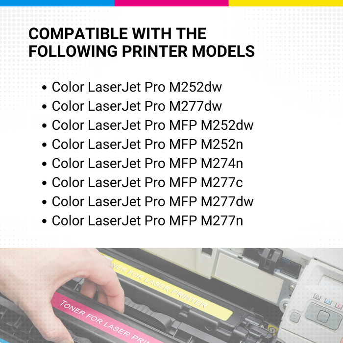 HP CF400X 201X High Yield Black Toner HEWLETT-PACKARD