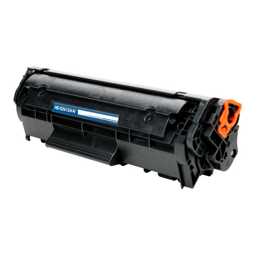 Compatible Hp Q2612A (HP 12A) Black Toner Cartridge