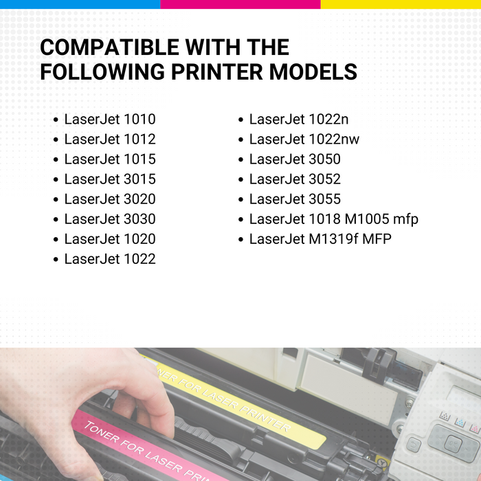 HP 12A Black Toner