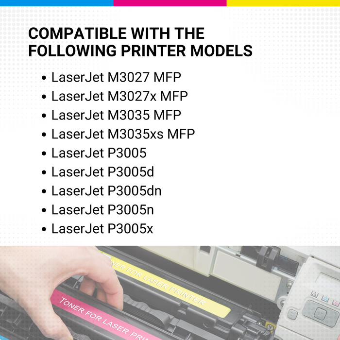 HP Laserjet P3005x 51x High Yield Black Toner