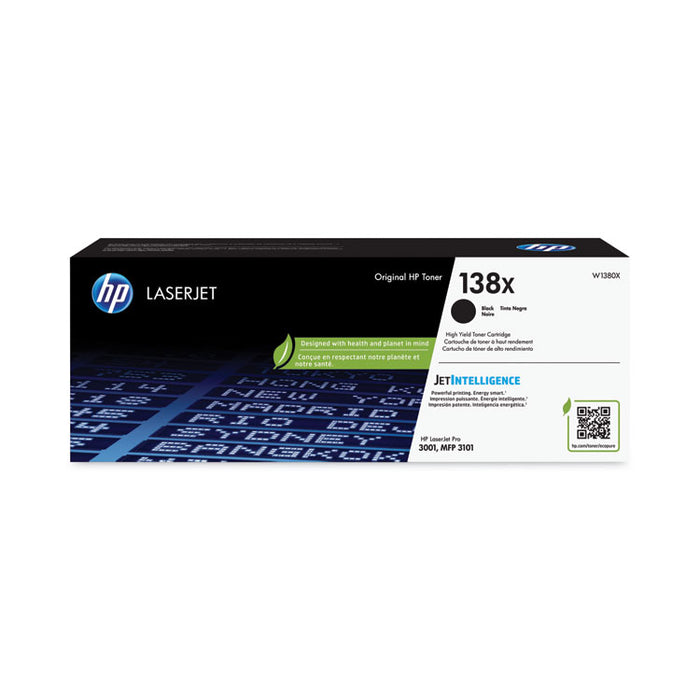 HP W1380X 138X High Yield Black Toner