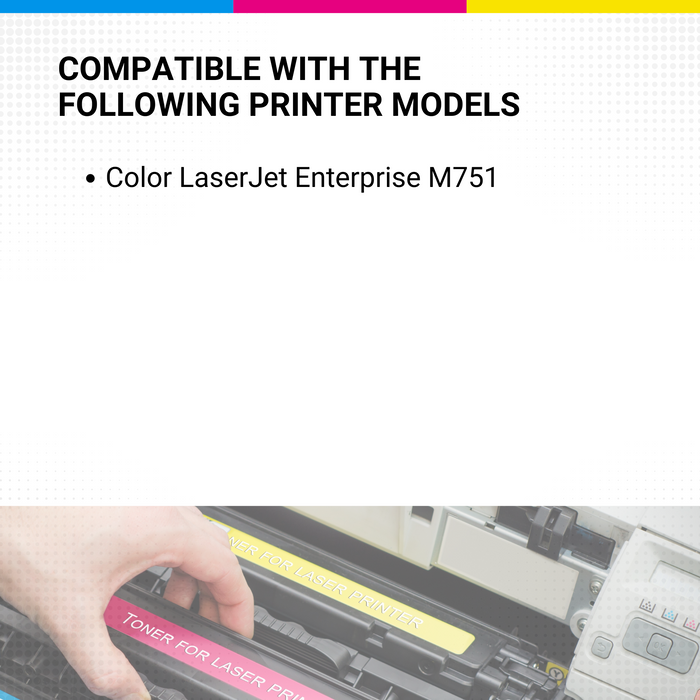 HP Color Laserjet M751dn 660a Imaging Drum