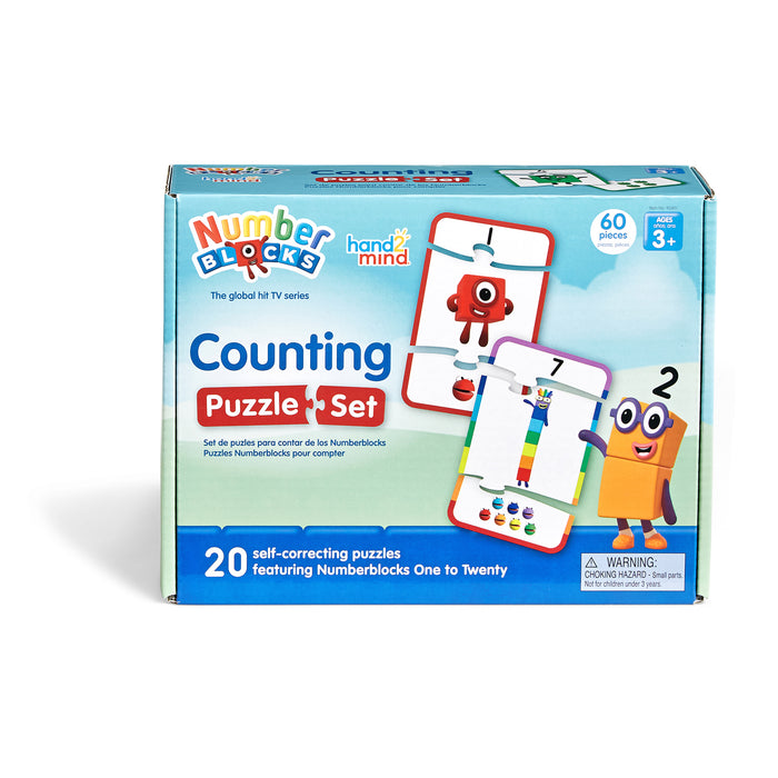 Hand2Mind HTM95401 Numberblocks Counting Puzzle Set