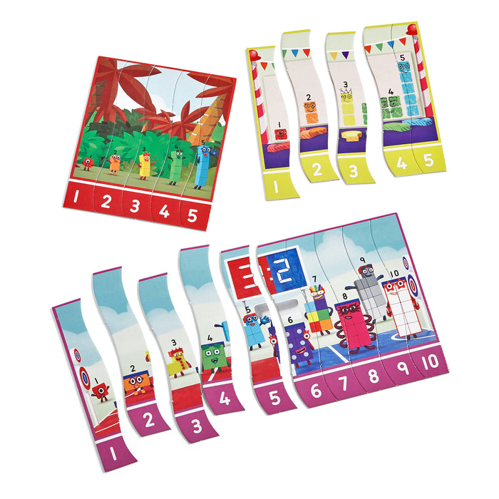 Hand2Mind HTM95403 Numberblocks Sequencing Puzzle Set