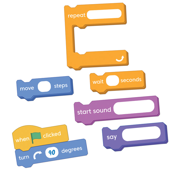 Hand2Mind HTM97366 Block-Based Coding Demonstration Set for Scratch