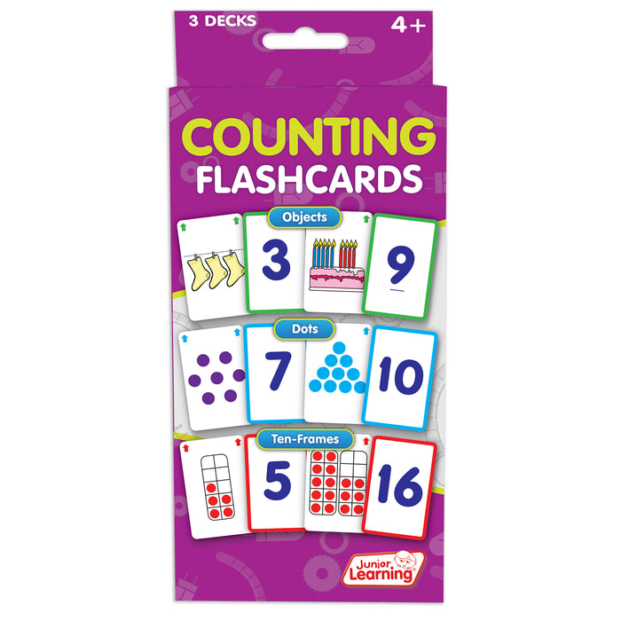 Junior Learning JRL210 Counting Flash Cards