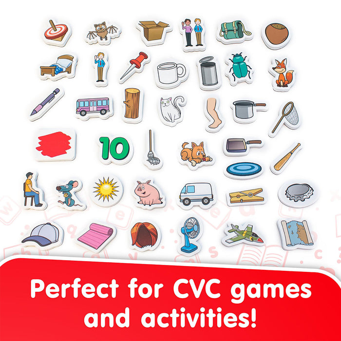 Junior Learning JRL641 Rainbow CVC Objects