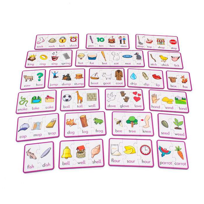 Junior Learning JRL656 Rhyming Puzzles