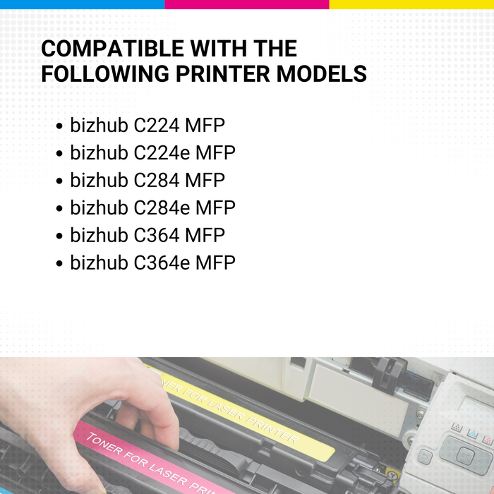 Konica Biz C224 A33k130 TN321 Black Toner