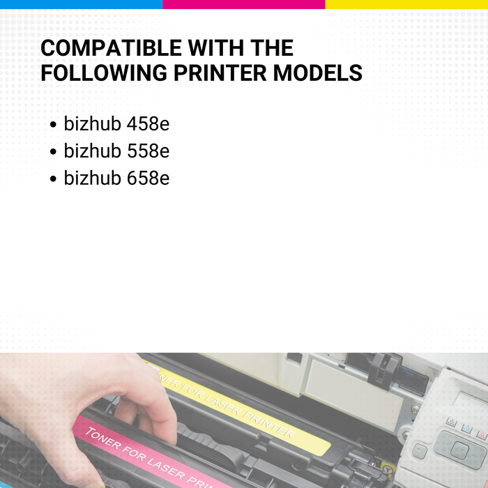 Konica Biz 458E Aaj7030 TN516 Black Toner