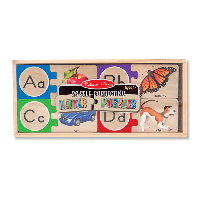 Melissa & Doug LCI2542 Self-Correcting Wooden Number Puzzles