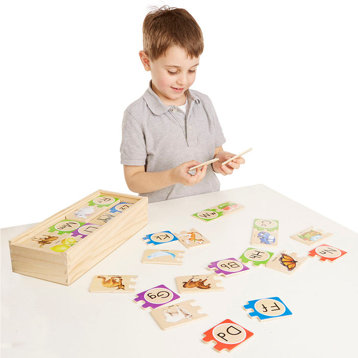 Melissa & Doug LCI2542 Self-Correcting Wooden Number Puzzles