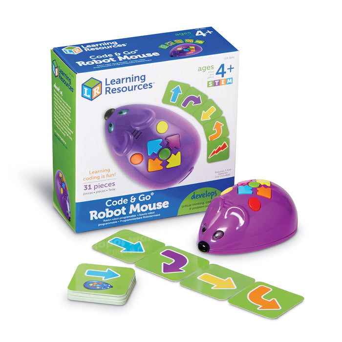 Learning Resources LER2841 Code & Go Robot Mouse