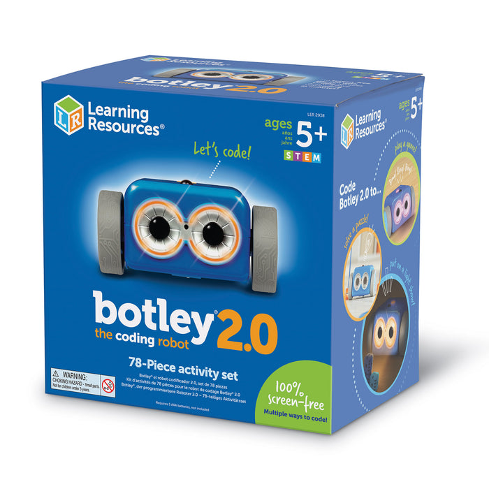 Learning Resources LER2938 Botley 2.0 the Coding Robot Activity Set