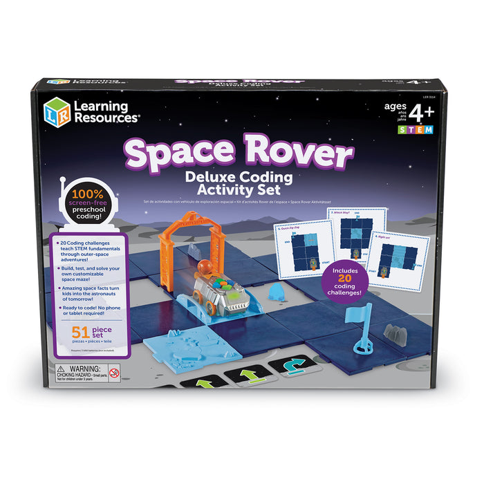 Learning Resources LER3114 Space Rover Deluxe Coding Set