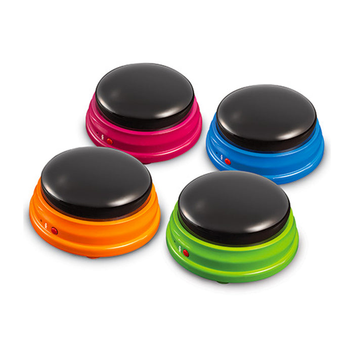 Learning Resources LER3769 Recordable Answer Buzzers, Set of 4