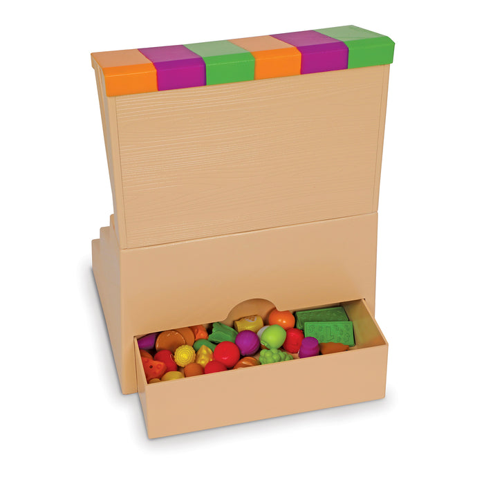 Learning Resources LER6822 Mini Farmerstand Sorting Set