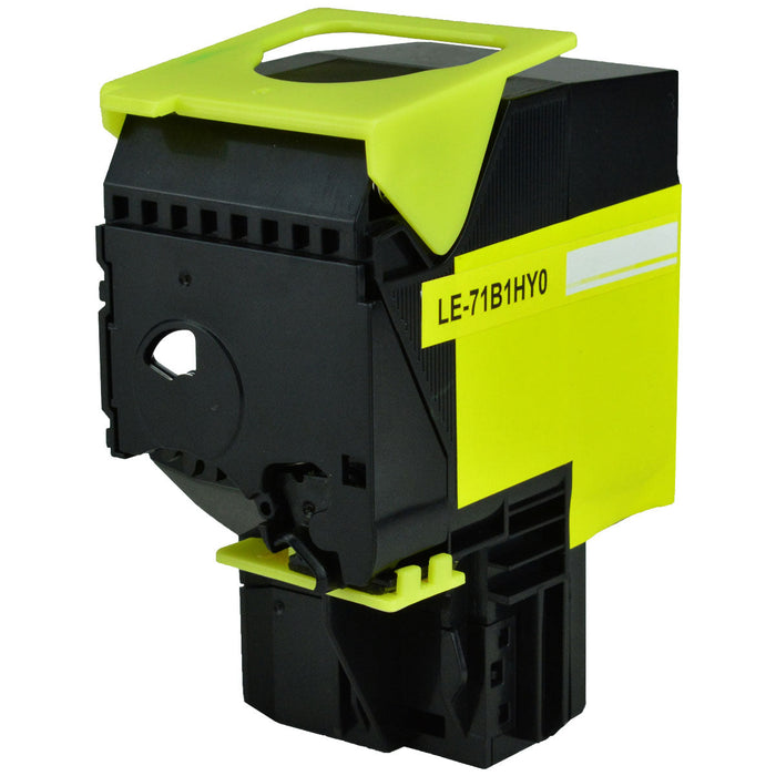 Lexmark Compatible  71B1HY0 Yellow Toner Cartridge